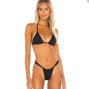 Tori Praver Black Bikini from REVOLVE
